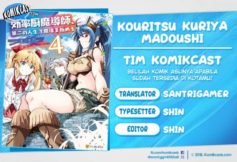 Kouritsu Kuriya Madoushi, Daini no Jinsei de Madou wo Kiwameru Chapter 03 Bahasa Indonesia